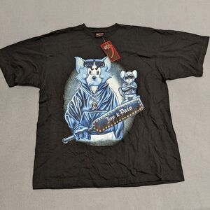 New Generation Metal Joy and Pain T-Shirt Size Medium Big Fit